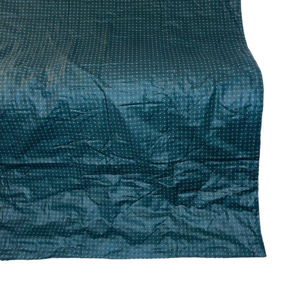 Handmade Vintage 70's Equestrian Horse Rider Beagle Hunting Pocket Quilt 70 X 43 - Picture 10 of 11